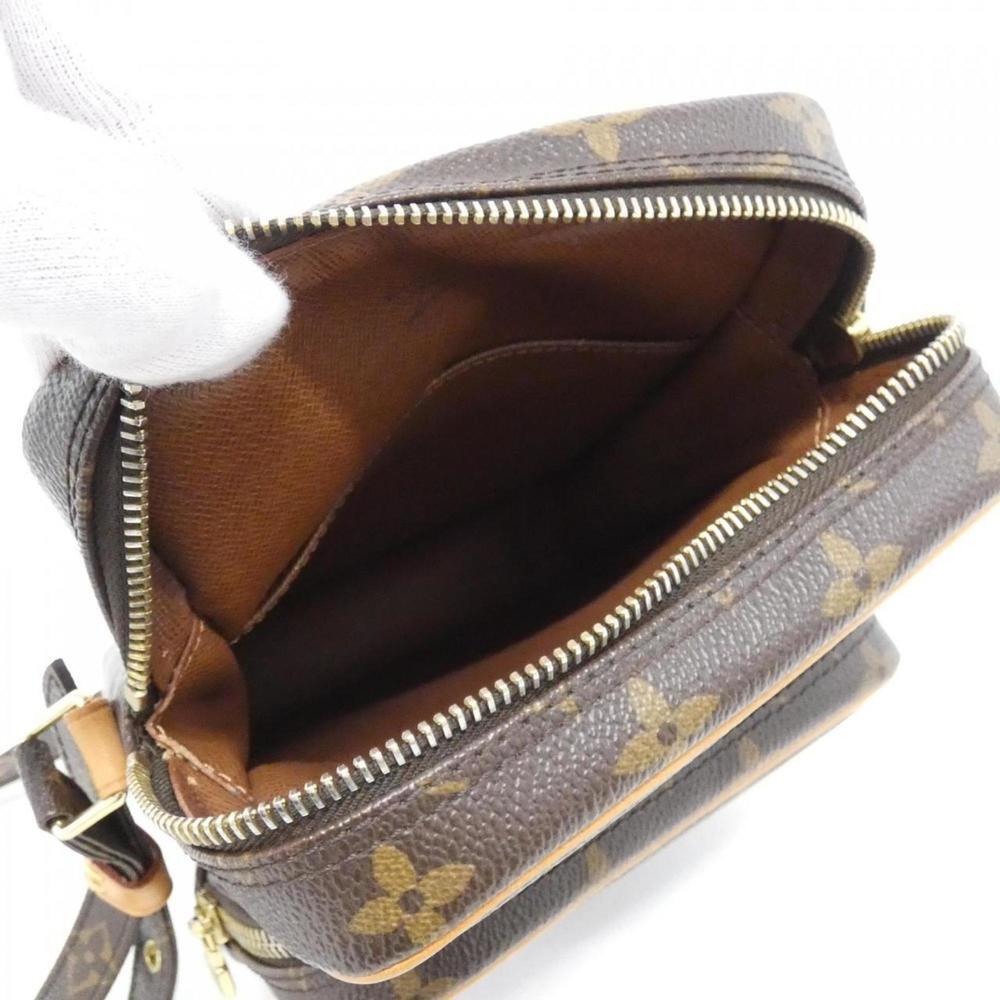 LOUIS VUITTON Authentic Brown Monogram Shoulder B… - image 6